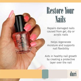 duri Rejuvacote 2 Nail Growth System Sensitive Formula - Nail Hardener and Strengthener for Brittle, Breaking, Splitting Nail Repair - 0.61 fl. oz. duri Rejuvacote 2 Nail Growth System Sensitive Formula - Nail Hardener and Strengthener for Brittle, Breaking, Splitting Nail Repair - 0.61 fl. oz.