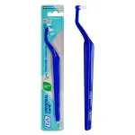 TePe Universal Care Angled Soft-Bristle Toothbrush, Small-Head Orthodontic Toothbrush