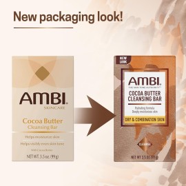 Ambi Cocoa Butter Cleansing Bar, 3.5 Ounce Ambi Cocoa Butter Cleansing Bar, 3.5 Ounce