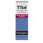 Neutrogena T/Sal Therapeutic Scalp Shampoo for Scalp Build-Up Control with 3% Salicylic Acid, Scalp Treatment for Dandruff, Scalp Psoriasis & Seborrheic Dermatitis Relief, 4.5 fl. oz