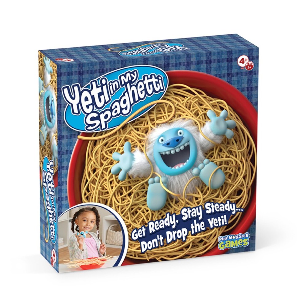 Yeti in My Spaghetti Board Game - Kids Games, Family Game, Multi-Player, Board Games for Family Night, Preschool Toys, Hand-Eye-Coordination Game, Dont Drop Yeti, Ages 4+ Yeti in My Spaghetti Board Game - Kids Games, Family Game, Multi-Player, Board Games for Family Night, Preschool Toys, Hand-Eye-Coordination Game, Dont Drop Yeti, Ages 4+