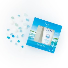 Inis the Energy of the Sea Cologne & Body Lotion Sampler Set - Travel Size Toiletries for Women and Men - Unisex Ocean Fresh Fragrance