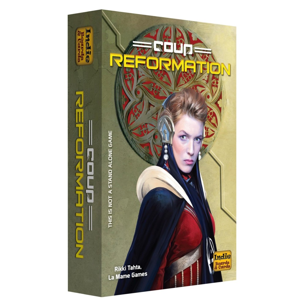 Coup Reformation 2nd Ed. Card Game Expansion - Strategy & Social Deduction in Quick 15 Minute Rounds For All Lovers of Board Games - 2-10 Players Ages 10+, Teens, & Adults by Indie Boards & Cards