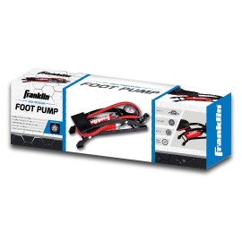 Franklin Sports Air Pump With High-Pressure Foot Pedal for Sports Balls, Bikes, Inflatables and More - Compact and Heavy Duty Franklin Sports Air Pump With High-Pressure Foot Pedal for Sports Balls, Bikes, Inflatables and More - Compact and Heavy Duty