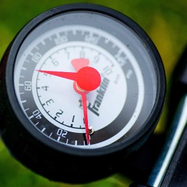 Franklin Sports Air Pump With High-Pressure Foot Pedal for Sports Balls, Bikes, Inflatables and More - Compact and Heavy Duty Franklin Sports Air Pump With High-Pressure Foot Pedal for Sports Balls, Bikes, Inflatables and More - Compact and Heavy Duty