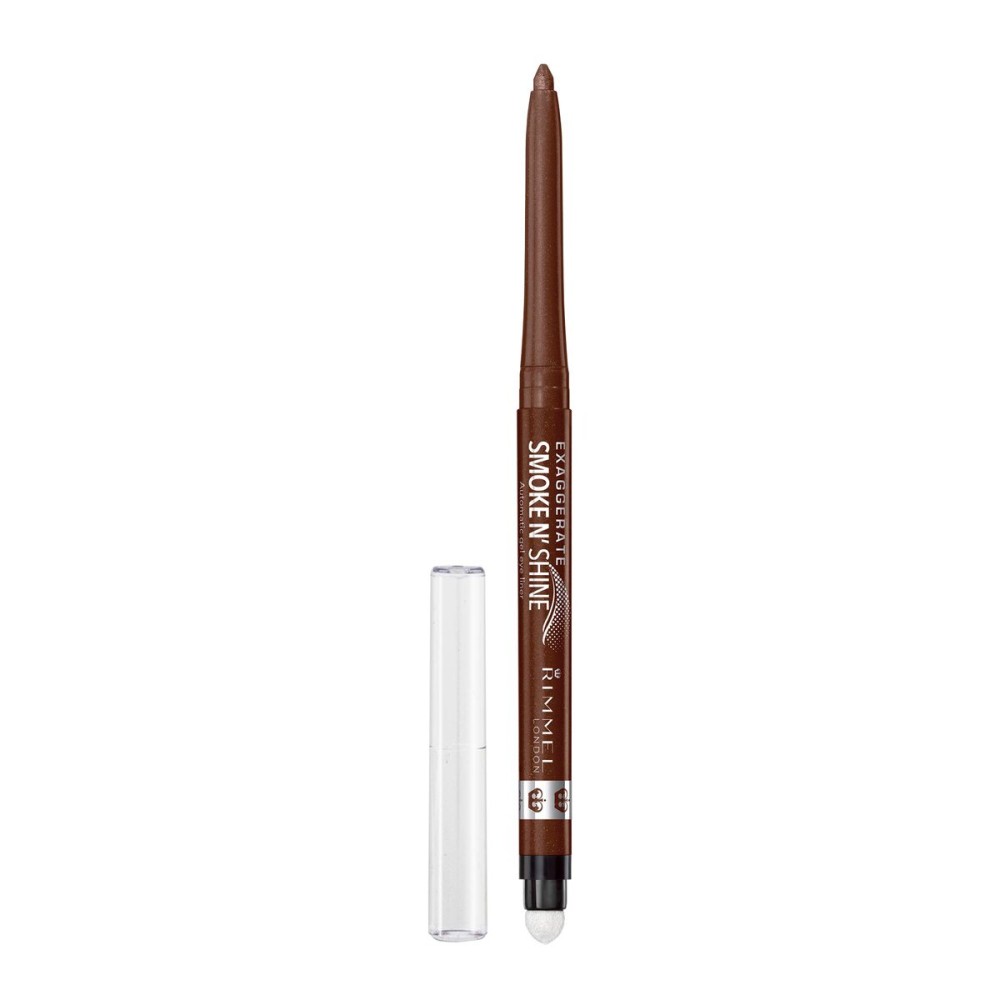 Rimmel London Exaggerate Smoke n\' Shine Eye Definer Eyeliner, Long-Wearing, Gel Formula, Flake-Free, 002, Copper Bling, 0.01oz Rimmel London Exaggerate Smoke n\' Shine Eye Definer Eyeliner, Long-Wearing, Gel Formula, Flake-Free, 002, Copper Bling, 0.01oz