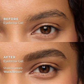 WUNDERBROW Eyebrow Gel, Waterproof, Smudgeproof, Lasts for Days, Shade: Black/Brown, Vegan and Cruelty-Free WUNDERBROW Eyebrow Gel, Waterproof, Smudgeproof, Lasts for Days, Shade: Black/Brown, Vegan and Cruelty-Free