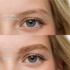 WUNDERBROW Eyebrow Gel, Waterproof, Smudgeproof, Lasts for Days, Shade: Blonde, Vegan and Cruelty-Free