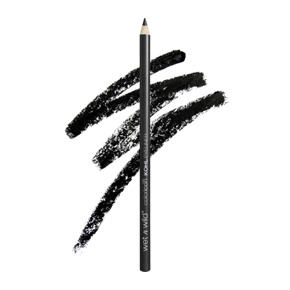 wet n wild Color Icon Kohl Eyeliner Pencil - Rich Hyper-Pigmented Color, Smooth Creamy Application, Long-Wearing Matte Finish Versatility, Cruelty-Free - Baby\'s Got Black wet n wild Color Icon Kohl Eyeliner Pencil - Rich Hyper-Pigmented Color, Smooth Creamy Application, Long-Wearing Matte Finish Versatility, Cruelty-Free - Baby\'s Got Black