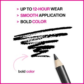 wet n wild Color Icon Kohl Eyeliner Pencil - Rich Hyper-Pigmented Color, Smooth Creamy Application, Long-Wearing Matte Finish Versatility, Cruelty-Free - Baby\'s Got Black wet n wild Color Icon Kohl Eyeliner Pencil - Rich Hyper-Pigmented Color, Smooth Creamy Application, Long-Wearing Matte Finish Versatility, Cruelty-Free - Baby\'s Got Black