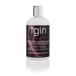 tgin Green Tea Super Moist Leave in Conditioner for Curly, Coily and Wavy Hair, with Argan Oil, Shea Butter and Green Tea, Moisturizes and Nourishes Dry Hair, 13 oz