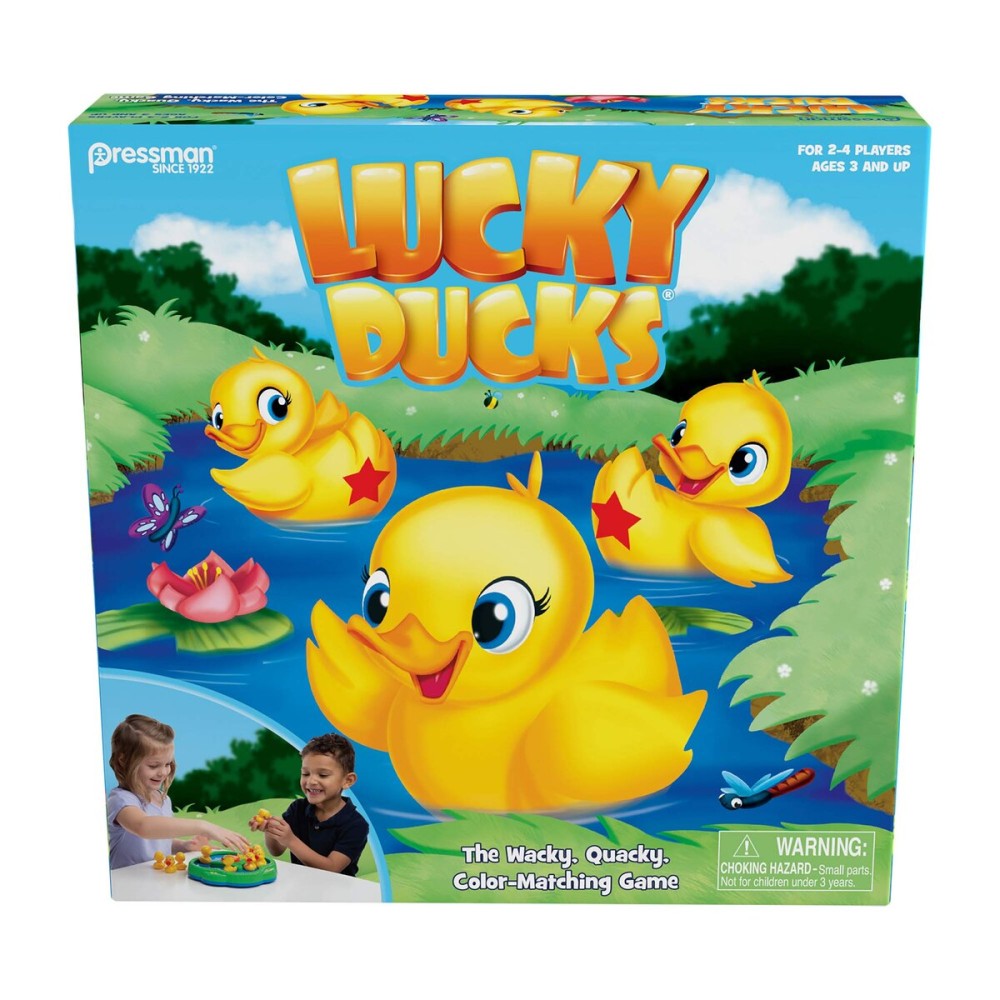 Pressman Lucky Ducks -- The Memory and Matching Game that Moves, 5 Pressman Lucky Ducks -- The Memory and Matching Game that Moves, 5
