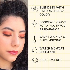 Elizabeth Mott Queen of the Fill Eyebrow Gel - Tinted Brow Filler, Volumizer & Setter - Defines, Shapes & Covers Gray Hairs - Water-Resistant, Long-Lasting - Cruelty-Free - Light Medium Brown 4g Elizabeth Mott Queen of the Fill Eyebrow Gel - Tinted Brow Filler, Volumizer & Setter - Defines, Shapes & Covers Gray Hairs - Water-Resistant, Long-Lasting - Cruelty-Free - Light Medium Brown 4g