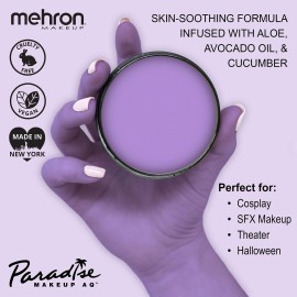 Mehron Makeup Paradise Makeup AQ Pro Size | Stage & Screen Performance, Face & Body Painting, Beauty, Cosplay, and Halloween | Water Activated Face Paint, Body Paint 1.4 oz (40 g) - Purple Mehron Makeup Paradise Makeup AQ Pro Size | Stage & Screen Performance, Face & Body Painting, Beauty, Cosplay, and Halloween | Water Activated Face Paint, Body Paint 1.4 oz (40 g) - Purple