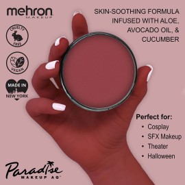 Mehron Makeup Paradise Makeup AQ Pro Size | Stage & Screen Performance, Face & Body Painting, Beauty, Cosplay, and Halloween | Water Activated Face Paint, Body Paint 1.4 oz (40 g) - Porto