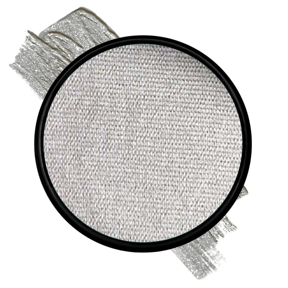 Mehron Paradise FX Metallics - Metallic Silver 1.4 oz | Professional Water Activated Shimmering Metallic Paint for Raves, Costumes, Special Effects, Halloween, Stage, Screen, Theater & Cosplay FX Mehron Paradise FX Metallics - Metallic Silver 1.4 oz | Professional Water Activated Shimmering Metallic Paint for Raves, Costumes, Special Effects, Halloween, Stage, Screen, Theater & Cosplay FX
