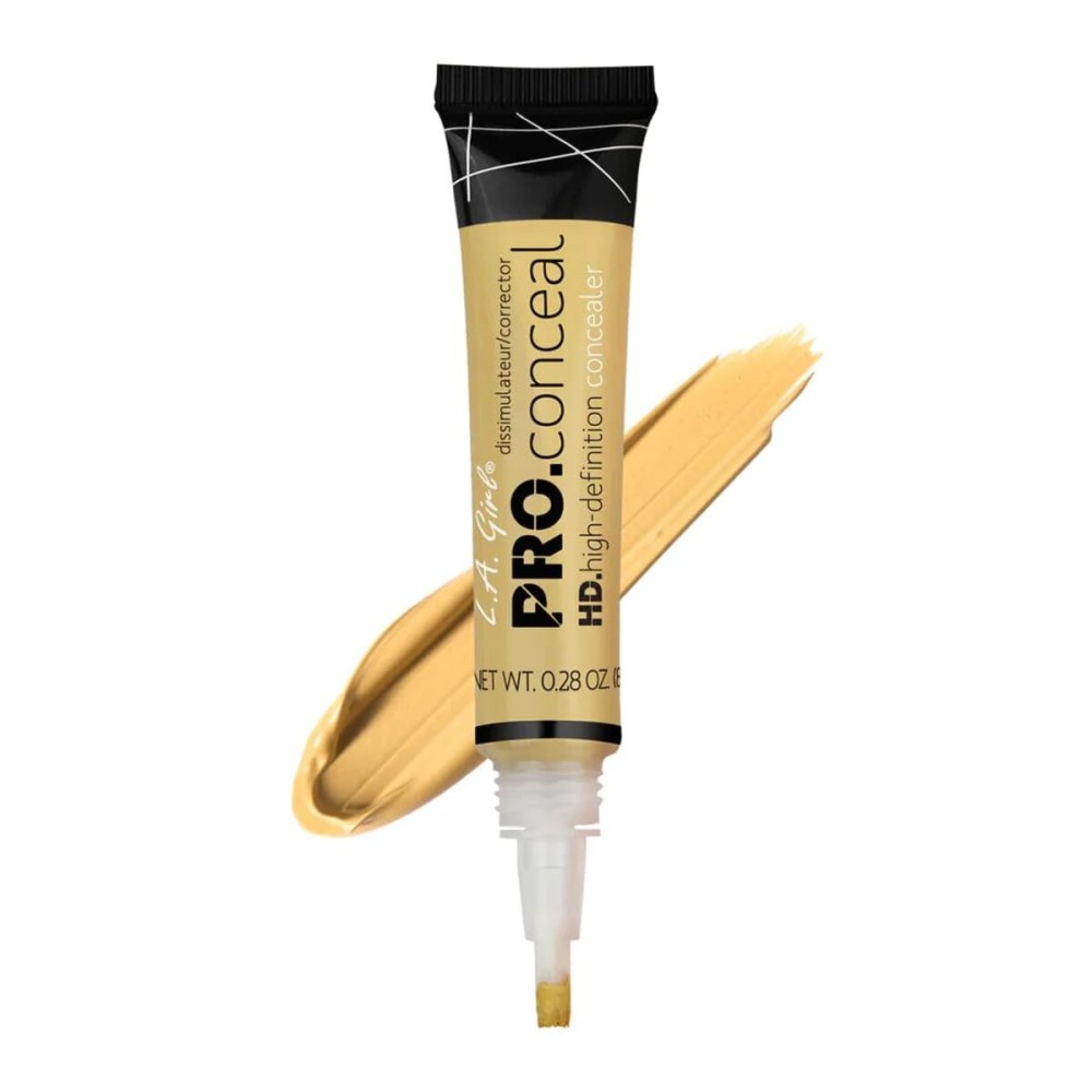 L.A. Girl Pro Conceal HD Concealer, Yellow Corrector, 0.28 Ounce L.A. Girl Pro Conceal HD Concealer, Yellow Corrector, 0.28 Ounce