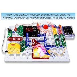 Snap Circuits Arcade, Electronics Exploration Kit, Stem Activities for Ages 8+, Full Color Project Manual (SCA-200) Snap Circuits Arcade, Electronics Exploration Kit, Stem Activities for Ages 8+, Full Color Project Manual (SCA-200)
