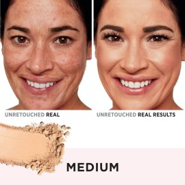 IT Cosmetics CC+ Airbrush Perfecting Powder Foundation - Buildable Full Coverage Of Pores & Dark Spots - Hydrating Face Makeup with Hydrolyzed Collagen & Niacinamide - Medium - 0.33 Oz IT Cosmetics CC+ Airbrush Perfecting Powder Foundation - Buildable Full Coverage Of Pores & Dark Spots - Hydrating Face Makeup with Hydrolyzed Collagen & Niacinamide - Medium - 0.33 Oz