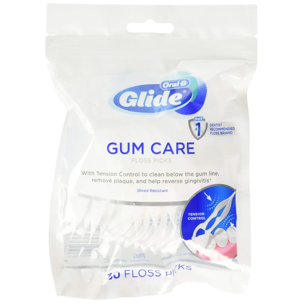 Glide Pro-Health Advanced Floss Picks 30 Ea,30 Count (Pack of 2) Glide Pro-Health Advanced Floss Picks 30 Ea,30 Count (Pack of 2)