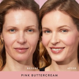 LAURA GELLER NEW YORK Baked Blush-n-Brighten Marbleized Blush for Cheeks - Pink Buttercream - Natural Finish - Buildable Color LAURA GELLER NEW YORK Baked Blush-n-Brighten Marbleized Blush for Cheeks - Pink Buttercream - Natural Finish - Buildable Color