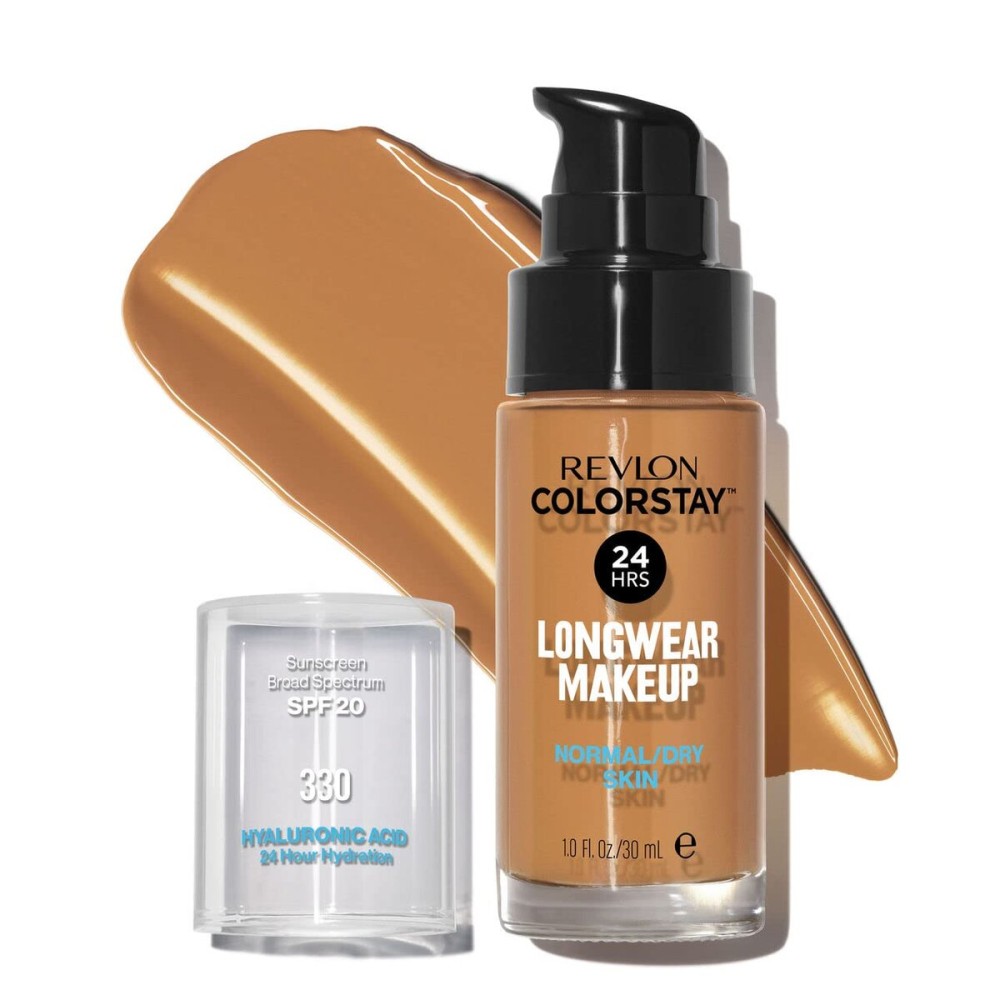 Revlon Colorstay SPF 20 Makeup Foundation for Normal/Dry Skin, Natural Tan, 1 Ounce Revlon Colorstay SPF 20 Makeup Foundation for Normal/Dry Skin, Natural Tan, 1 Ounce