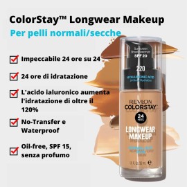 Revlon Colorstay SPF 20 Makeup Foundation for Normal/Dry Skin, Natural Tan, 1 Ounce Revlon Colorstay SPF 20 Makeup Foundation for Normal/Dry Skin, Natural Tan, 1 Ounce