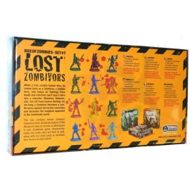 Zombicide: Box of Zombies - Set 7: Lost Zombivors - Add a Thrilling Twist to Your Rue Morgue Adventures! Cooperative Strategy Game, Ages 14+, 1-6 Players, 1 Hour Playtime, Made by CMON