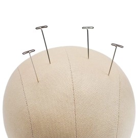 GEX 20-24 Cork Canvas Block Head Mannequin Head Wig Display Styling Head With Mount Hole (Light Brown, 22) GEX 20-24 Cork Canvas Block Head Mannequin Head Wig Display Styling Head With Mount Hole (Light Brown, 22)