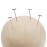 GEX 20-24 Cork Canvas Block Head Mannequin Head Wig Display Styling Head With Mount Hole (Light Brown, 22)
