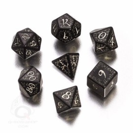 Elvish Dice Black/Glow-in-the-Dark (7) Board Game Elvish Dice Black/Glow-in-the-Dark (7) Board Game