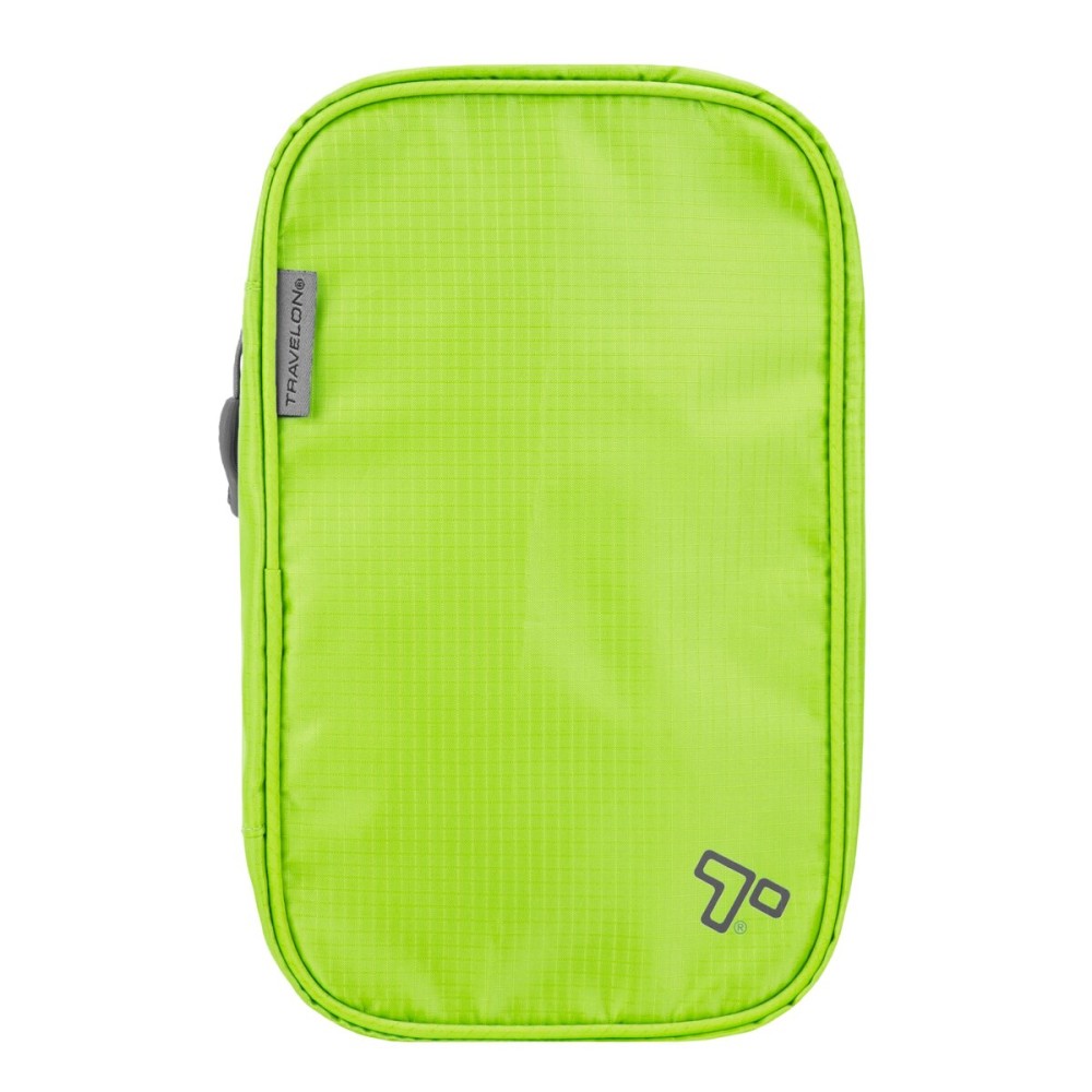Travelon Compact Hanging Toiletry Kit, Lime, One Size Travelon Compact Hanging Toiletry Kit, Lime, One Size