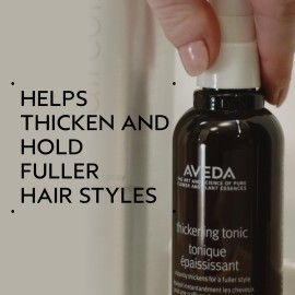 Aveda Thickening Tonic | Instantly Thickens Hair | for Thin and Fine Hair | with Certified Organic Amla, 3.4 Fl Oz