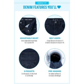 The Children\'s Place Baby Boys\' Pull On Straight Jeans, Liberty Blue, 4T The Children\'s Place Baby Boys\' Pull On Straight Jeans, Liberty Blue, 4T