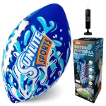 Sunlite Sports Waterproof Football, Outdoor Play, For Pool Beach Lake Park Water Toy, For Kids Children Teens Adults, Family Fun
