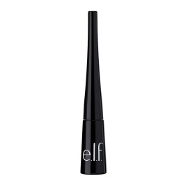 e.l.f. Liquid Eyeliner, High-pigment Liquid Eyeliner With Extra-Fine Brush Tip, Easy Glide Smudge-proof Formula, Jet Black e.l.f. Liquid Eyeliner, High-pigment Liquid Eyeliner With Extra-Fine Brush Tip, Easy Glide Smudge-proof Formula, Jet Black
