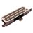 House of Cribbage - Continuous Cribbage Board / Box inlaid Rosewood 3 Tracks on Maple Board 12 : Sliding Lid : Drawer