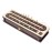 House of Cribbage - Continuous Cribbage Board / Box inlaid Rosewood 3 Tracks on Maple Board 12 : Sliding Lid : Drawer