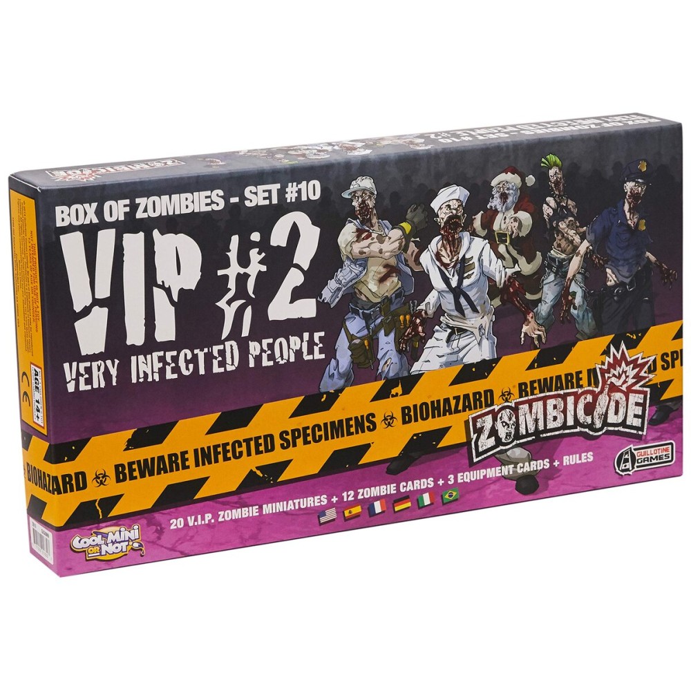 CMON Zombicide Box of Zombies 10 Very Infected People 2 Board Game