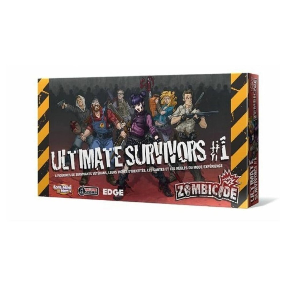 Zombicide Box of Zombies 1 Ultimate Survivors Board Game Zombicide Box of Zombies 1 Ultimate Survivors Board Game
