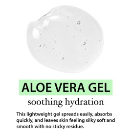 USDA Organic Aloe Vera Gel - For Face, Body, Hair - 100% Pure, After Sun Care USDA Organic Aloe Vera Gel - For Face, Body, Hair - 100% Pure, After Sun Care