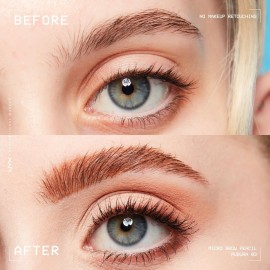 NYX PROFESSIONAL MAKEUP Micro Brow Pencil, Precise Eyebrow Pencil - Auburn NYX PROFESSIONAL MAKEUP Micro Brow Pencil, Precise Eyebrow Pencil - Auburn