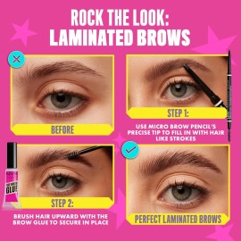 NYX PROFESSIONAL MAKEUP Micro Brow Pencil, Precise Eyebrow Pencil - Black NYX PROFESSIONAL MAKEUP Micro Brow Pencil, Precise Eyebrow Pencil - Black