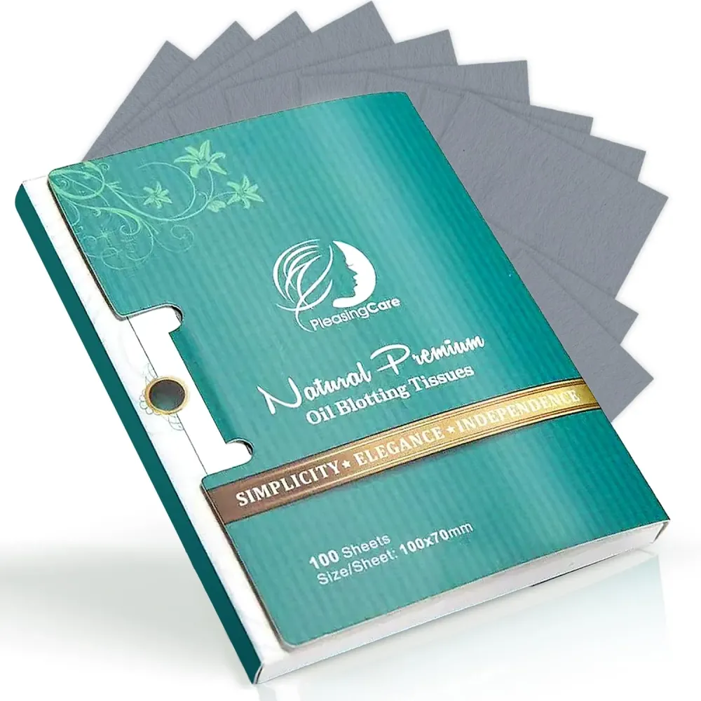 Premium Facial Oil Blotting Paper, 200 Counts - Natural Bamboo Charcoal Face Blotting Sheets, Easy Take Out Design - Top Handy Oil Absorbing Tissues - Oily Skin Care or Make Up Must Have! Premium Facial Oil Blotting Paper, 200 Counts - Natural Bamboo Charcoal Face Blotting Sheets, Easy Take Out Design - Top Handy Oil Absorbing Tissues - Oily Skin Care or Make Up Must Have!