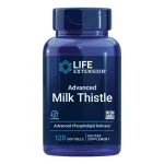 Life Extension Advanced Milk Thistle - With Silybin, Phosphatidylcholine and other Phospholipid - For Liver, Kidney Health & Detox - Non-GMO, Gluten-Free -120 Softgels
