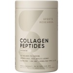 Sports Research Collagen Peptides for Women & Men, Unflavored, 16 oz., Hydrolyzed Type 1 & 3 Collagen Powder Protein Supplement for Healthy Skin, Nails, Bones & Joints