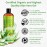 Seven Minerals Organic Aloe Vera Gel from freshly cut 100% Pure Aloe - Big 12oz - HighestQuality, Texas grown, Vegan, Unscented - For Face, Skin, Hair, Sunburn relief