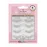 Eylure Naturals No. 020 Reusable Eyelashes, Adhesive Included, Black, 4 Pairs
