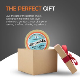 Gentleman Jon Sandalwood Shaving Soap for Men - Creates the Perfect Lather - Ideal for Smooth Shaves - Moisturizes and Protects - Elevate Your Grooming with this Classic Shave Essential (2.25 oz) Gentleman Jon Sandalwood Shaving Soap for Men - Creates the Perfect Lather - Ideal for Smooth Shaves - Moisturizes and Protects - Elevate Your Grooming with this Classic Shave Essential (2.25 oz)