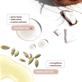 Mizani 25 Benefit Miracle Milk Leave in Conditioner - For Frizzy & Curly Hair, Heat Protectant & Detangler, With Coconut Oil, For Natural Hair, 8.5 Fl Oz